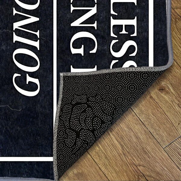 "I AM BLESSED" Luxurious Velvet Doormat – Black & Gold Non-Slip Entry Mat, Machine Washable, Thick Polyester Rug for Hallway, Living Room, Entryway – Elegant Decor for Christmas, Thanksgiving, Mother’s Day - Image 8