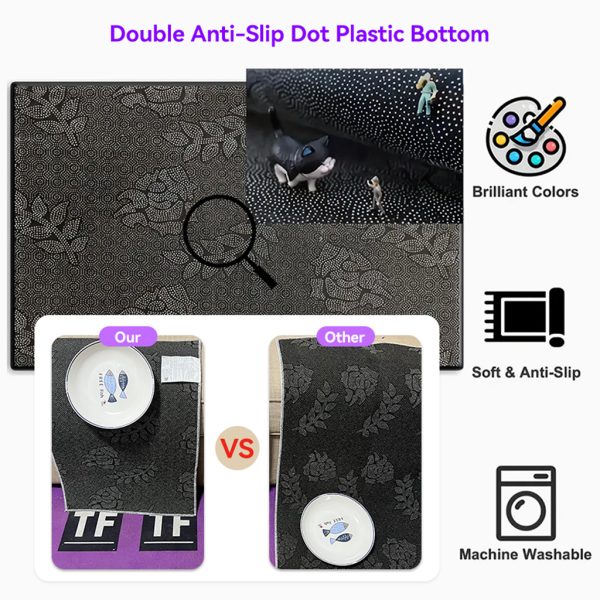 850g/m² Ultra-Soft Thick Velvet Football Player Mat – Non-Slip, Machine Washable Rug for Doorway, Hallway, Bedroom, Indoor/Outdoor Use – Cosy Decor for Holidays & Everyday - Image 10