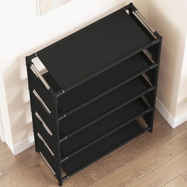 Space-Saving 7-Tier Shoe Rack – Stackable, Expandable & Easy to Assemble Shoe Organiser for Home & Entryway - Image 6