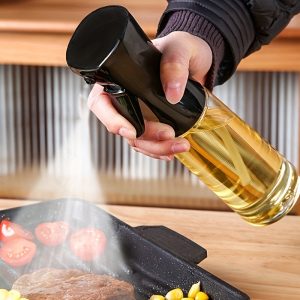 1pc 220ml/320ml Olive Oil Sprayer Bottle – High-Pressure Leak-Proof Dispenser for Cooking, Grilling & Baking