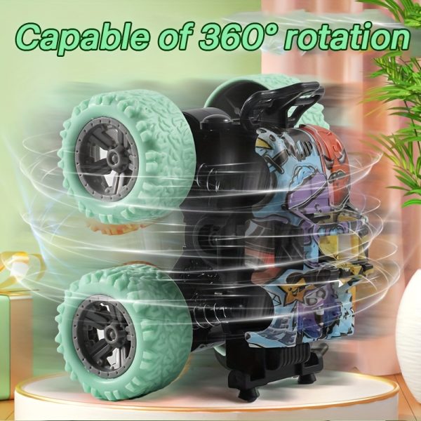 Rotatable Police Stunt Off-Road Car Toy – 4WD Inertial Climbing Vehicle with 360° Spins – Durable Toy for Boys, Super-Resistant Four-Wheel Model – Ideal Halloween & Winter Gift - Image 9