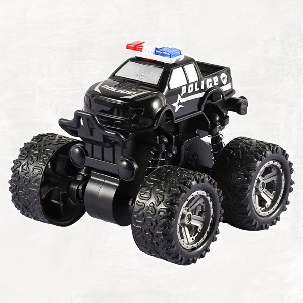 Rotatable Police Stunt Off-Road Car Toy – 4WD Inertial Climbing Vehicle with 360° Spins – Durable Toy for Boys, Super-Resistant Four-Wheel Model – Ideal Halloween & Winter Gift - Image 11
