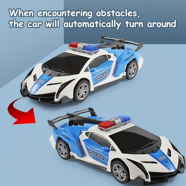 360° Rotating Light Door-Opening Toy Car – Automatic Switch Car with Flashing Lights – Fun & Cool Small Gift for Kids, Perfect Halloween Surprise - Image 4