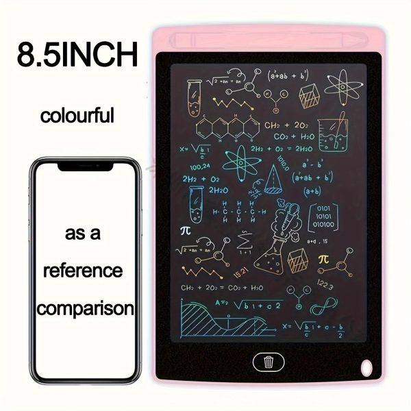 8.5-Inch LCD Writing & Drawing Tablet – Educational Electronic Doodle Board for Kids – Creative Gift for Birthdays, Christmas & Halloween - Image 4