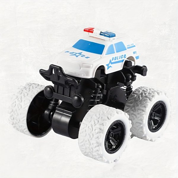 Rotatable Police Stunt Off-Road Car Toy – 4WD Inertial Climbing Vehicle with 360° Spins – Durable Toy for Boys, Super-Resistant Four-Wheel Model – Ideal Halloween & Winter Gift - Image 12