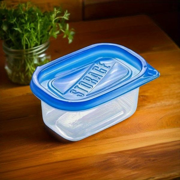 10-Piece Reusable Food Storage Container Set with Leakproof Lids – BPA-Free Meal Prep Boxes for Kitchen, Office, School & Picnics - Image 2