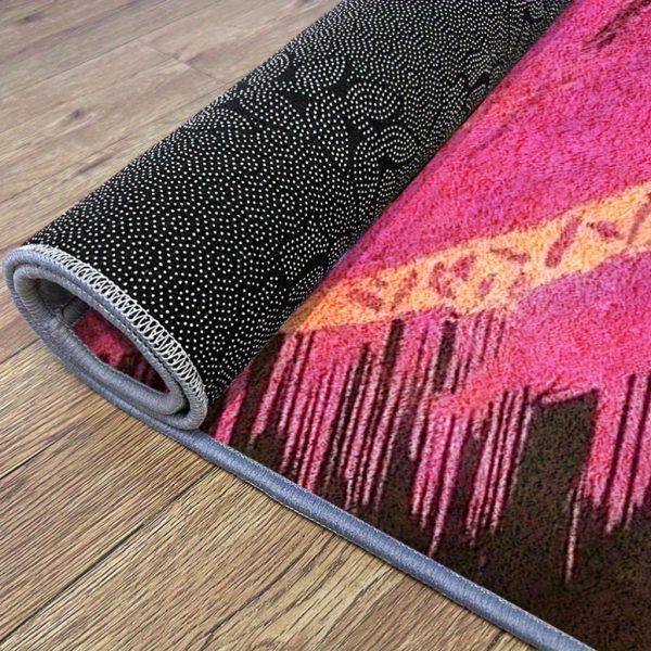 850g/m² Velvet Abstract Art Floor Mat – Thick, Non-Slip & Machine Washable Rug for Hallway, Bedroom, Living Room & Entryway – INS Style Home Decor for All Seasons - Image 9