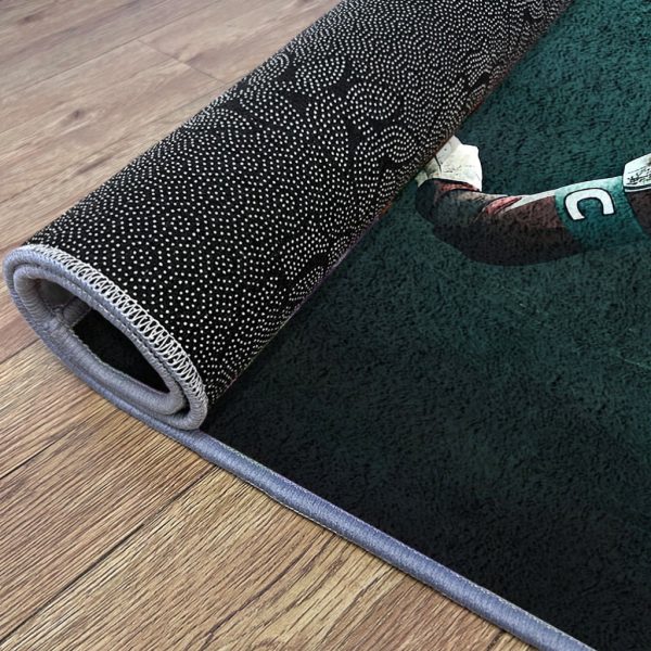 850g/m² Ultra-Soft Thick Velvet Football Player Mat – Non-Slip, Machine Washable Rug for Doorway, Hallway, Bedroom, Indoor/Outdoor Use – Cosy Decor for Holidays & Everyday - Image 9