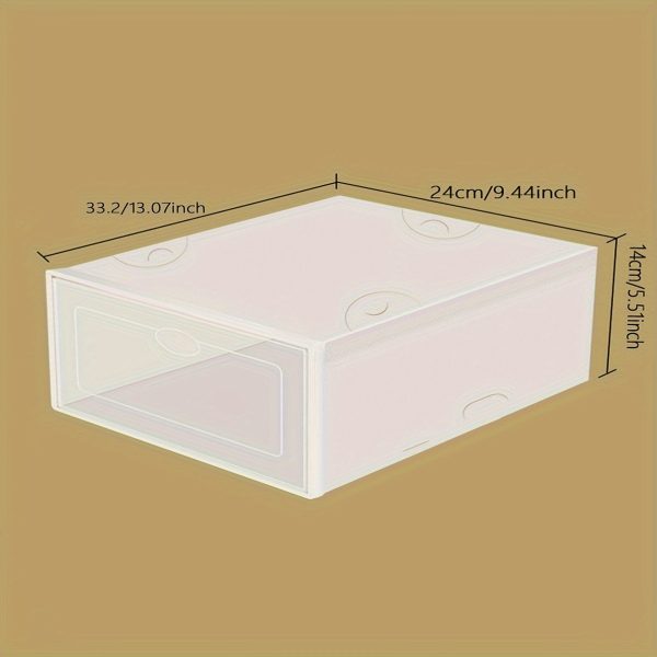White Shoe Cabinet – Multi-Layer Dustproof Shoe Storage Organiser with Modern Design for Hallways, Bedrooms & Entryways - Image 4