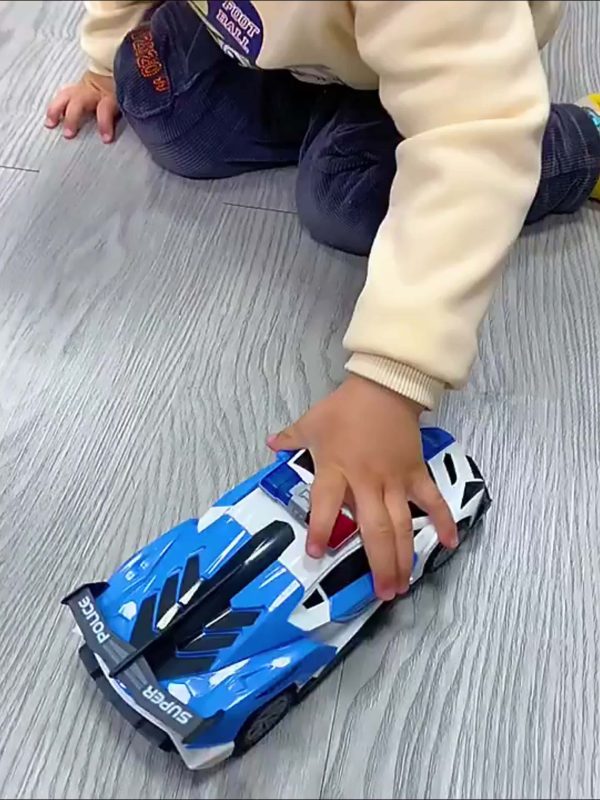 360° Rotating Light Door-Opening Toy Car – Automatic Switch Car with Flashing Lights – Fun & Cool Small Gift for Kids, Perfect Halloween Surprise - Image 11