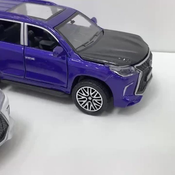 Pull-Back Alloy Off-Road Vehicle Toy with 4 Opening Doors – Rugged Die-Cast Car for Boys – Available in White, Blue, or Black – Ideal Christmas Gift - Image 11