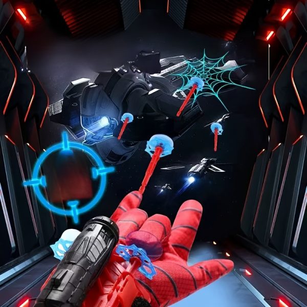 1pc Spider Web Launcher Wrist Toy – Hero Role-Play Strap-On Launcher for Kids – Ideal Party Favour, Christmas & Birthday Gift – Fun Pretend Play Accessory (Gloves Not Included) - Image 5