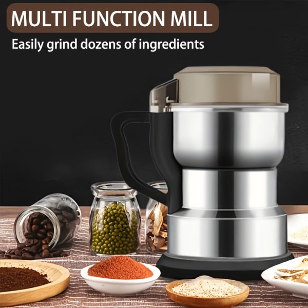 High-Power Electric Coffee & Grain Grinder – 25,000 RPM Rapid Grinding Machine for Beans, Spices & Nuts - Image 3