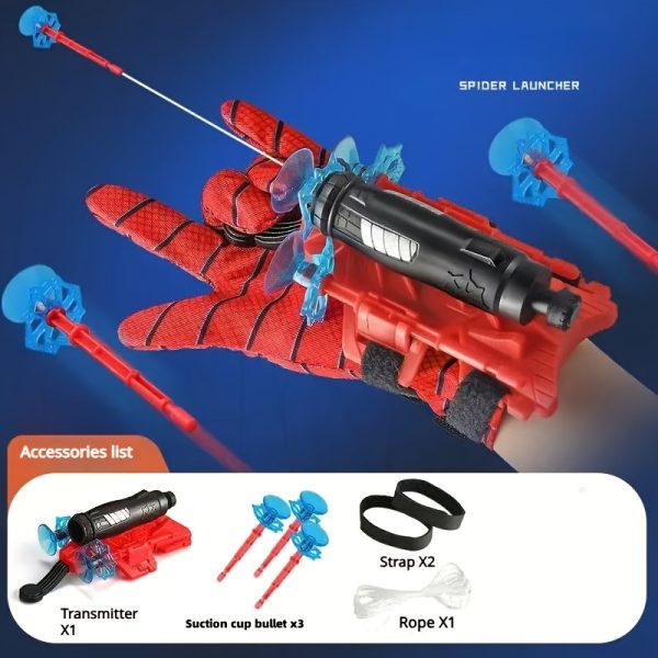 1pc Spider Web Launcher Wrist Toy – Hero Role-Play Strap-On Launcher for Kids – Ideal Party Favour, Christmas & Birthday Gift – Fun Pretend Play Accessory (Gloves Not Included) - Image 8