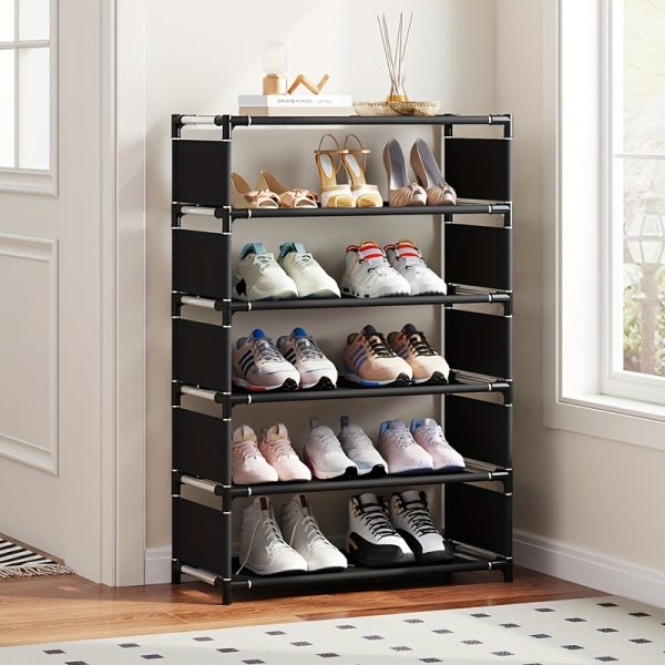 Space-Saving 7-Tier Shoe Rack – Stackable, Expandable & Easy to Assemble Shoe Organiser for Home & Entryway - Image 5