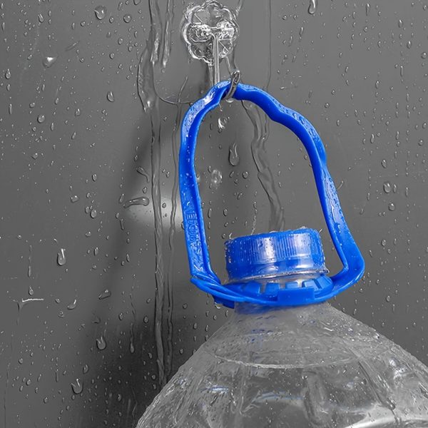 10pcs Transparent Wall Hooks – Strong Suction Cup Adhesive Hooks for Multi-Purpose Use – Reusable & Waterproof - Image 4