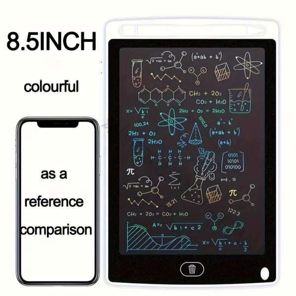 8.5-Inch LCD Writing & Drawing Tablet – Educational Electronic Doodle Board for Kids – Creative Gift for Birthdays, Christmas & Halloween - Image 3