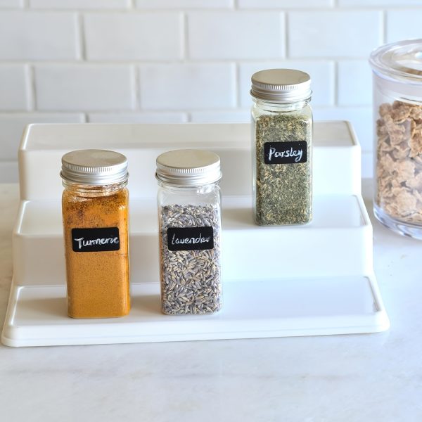 12/24pcs 5.6oz Square Plastic Spice Jars – Reusable Seasoning Containers with Lids for Kitchen Storage & Organisation - Image 8