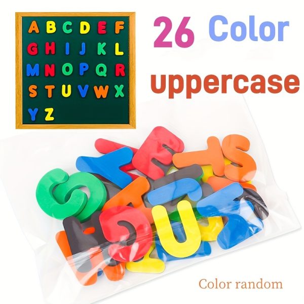 Magnetic Alphabet & Number Stickers for Kids – Educational Fridge Magnets for Spelling, Counting & Early Learning – Fun Classroom Toy & Gift for Back to School, Christmas, Halloween - Image 9