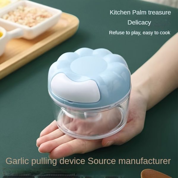 1pc Multifunctional Manual Garlic Grinder & Meat Chopper – Essential Hand-Powered Kitchen Gadget for Easy Food Prep - Image 11