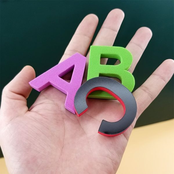 Magnetic Alphabet & Number Stickers for Kids – Educational Fridge Magnets for Spelling, Counting & Early Learning – Fun Classroom Toy & Gift for Back to School, Christmas, Halloween - Image 4