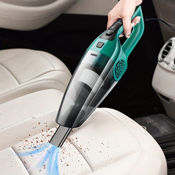 12V Car Vacuum Cleaner with Strong Suction – Handheld Auto Vac with 4 Cleaning Modes, Long Cord & 2 Nozzles – Compact Interior Cleaner for Pet Hair, Dust & Debris – Durable, Battery-Free Design - Image 6