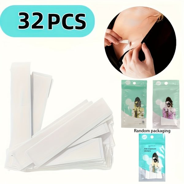 32/288pcs Double-Sided Fashion Tape – Transparent Body & Clothing Adhesive Strips for Dress and Wardrobe Fixes - Image 8
