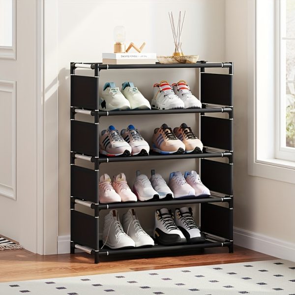 Space-Saving 7-Tier Shoe Rack – Stackable, Expandable & Easy to Assemble Shoe Organiser for Home & Entryway - Image 3
