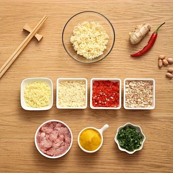 1pc Multifunctional Manual Garlic Grinder & Meat Chopper – Essential Hand-Powered Kitchen Gadget for Easy Food Prep - Image 10
