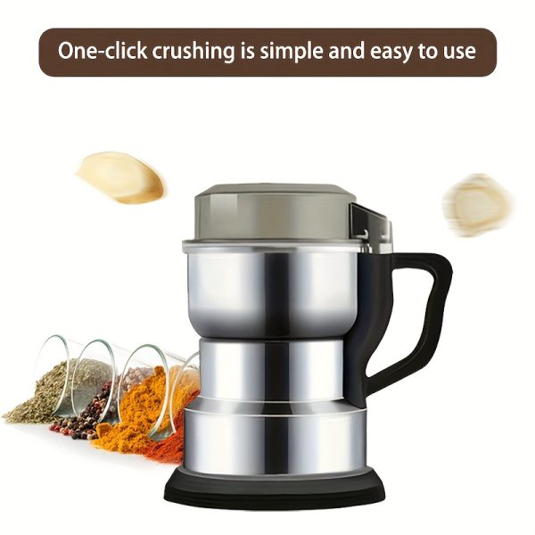 High-Power Electric Coffee & Grain Grinder – 25,000 RPM Rapid Grinding Machine for Beans, Spices & Nuts - Image 6