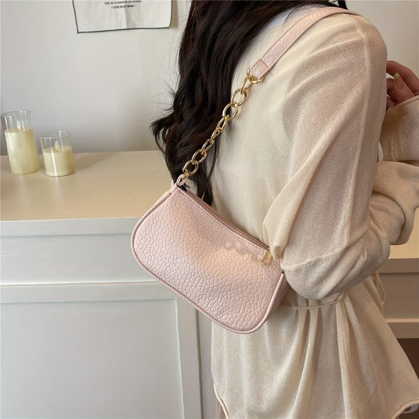 Women’s Houndstooth & Leopard Print Crossbody Bag – Retro Lightweight Shoulder Purse for Shopping, Work & Travel – Zip Closure & Polyester Lining - Image 11