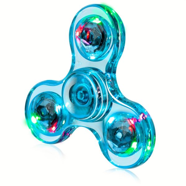 FIGROL LED Finger Top Toy – Flashing Light Spinner with GCC Button Battery – Fun Party Gift, Birthday Bag Filler, Classroom Prize, Halloween & Christmas Toy for Kids - Image 7