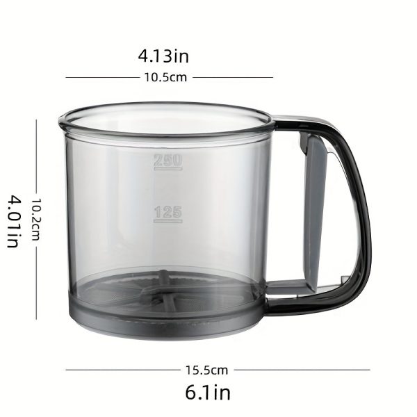 Stainless Steel Flour Sifter – Fine Mesh Baking Tool for Smooth, Lump-Free Dough & Cake Batter - Image 4
