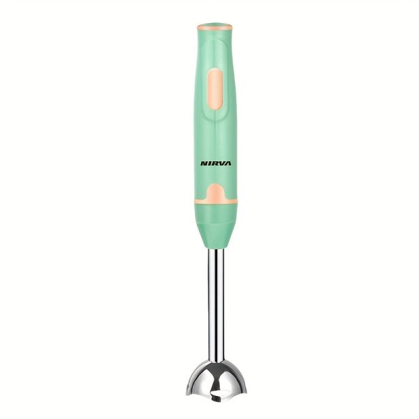 Handheld Immersion Blender with Stainless Steel Head – Includes 800ml Chopping Bowl & 600ml Smoothie Cup – Ergonomic Stick Blender for Smoothies, Purees, Soups – EU Plug, Durable Kitchen Appliance - Image 3