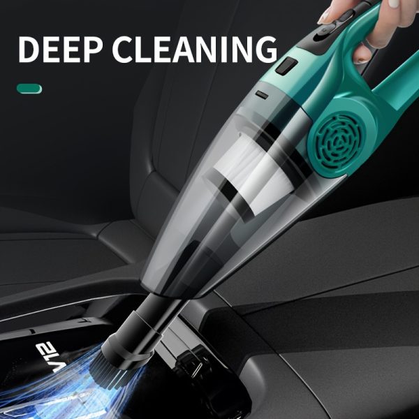 12V Car Vacuum Cleaner with Strong Suction – Handheld Auto Vac with 4 Cleaning Modes, Long Cord & 2 Nozzles – Compact Interior Cleaner for Pet Hair, Dust & Debris – Durable, Battery-Free Design - Image 11