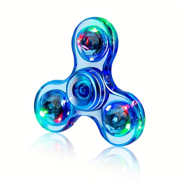 FIGROL LED Finger Top Toy – Flashing Light Spinner with GCC Button Battery – Fun Party Gift, Birthday Bag Filler, Classroom Prize, Halloween & Christmas Toy for Kids - Image 11