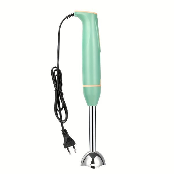 Handheld Immersion Blender with Stainless Steel Head – Includes 800ml Chopping Bowl & 600ml Smoothie Cup – Ergonomic Stick Blender for Smoothies, Purees, Soups – EU Plug, Durable Kitchen Appliance - Image 6