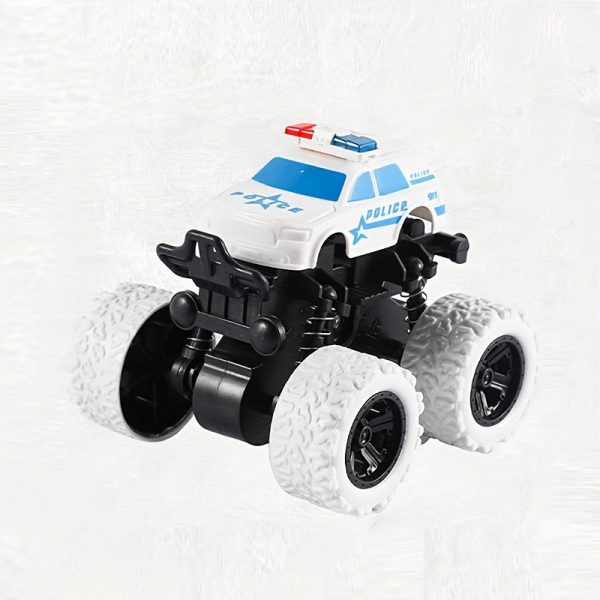 Rotatable Police Stunt Off-Road Car Toy – 4WD Inertial Climbing Vehicle with 360° Spins – Durable Toy for Boys, Super-Resistant Four-Wheel Model – Ideal Halloween & Winter Gift - Image 5