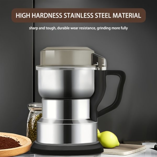 High-Power Electric Coffee & Grain Grinder – 25,000 RPM Rapid Grinding Machine for Beans, Spices & Nuts - Image 5