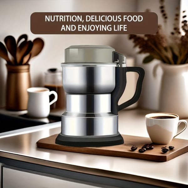 High-Power Electric Coffee & Grain Grinder – 25,000 RPM Rapid Grinding Machine for Beans, Spices & Nuts - Image 7