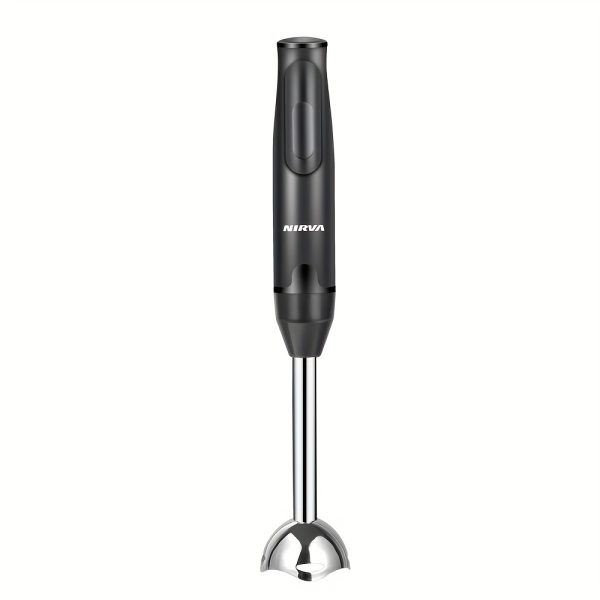 Handheld Immersion Blender with Stainless Steel Head – Includes 800ml Chopping Bowl & 600ml Smoothie Cup – Ergonomic Stick Blender for Smoothies, Purees, Soups – EU Plug, Durable Kitchen Appliance - Image 9