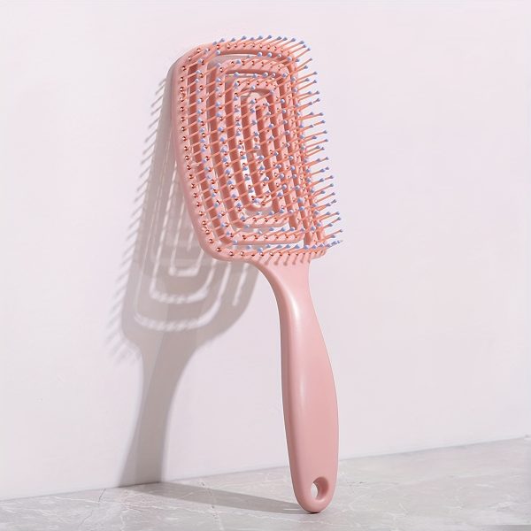 Detangling Hairbrush for Wet & Dry Hair – Gentle Brush for All Hair Types, Anti-Knot & No-Pull Design - Image 3