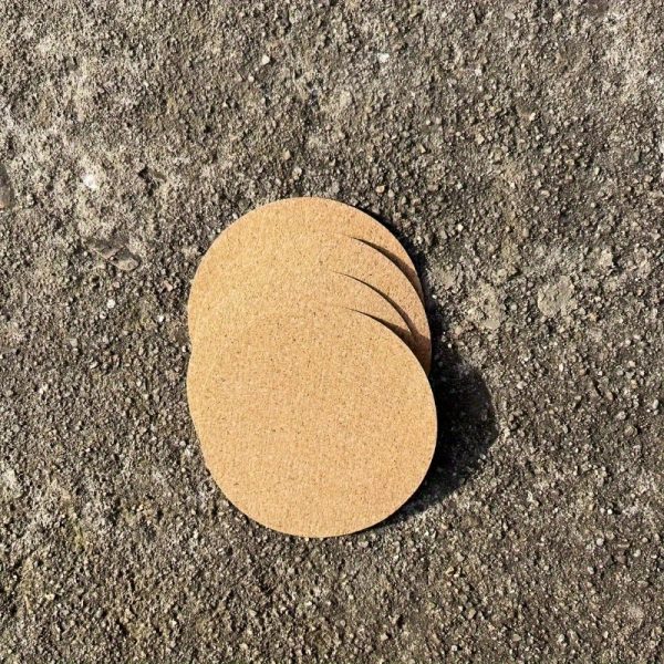4pcs Thick Round Cork Trivets – Heat-Resistant Hot Pads for Dishes, Pots, Pans & Plants – Table & Countertop Protection - Image 2