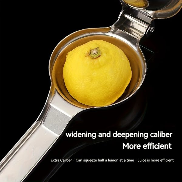 Premium Stainless Steel Manual Citrus Juicer – Hand Press Lemon & Orange Squeezer for Fresh Juice - Image 6